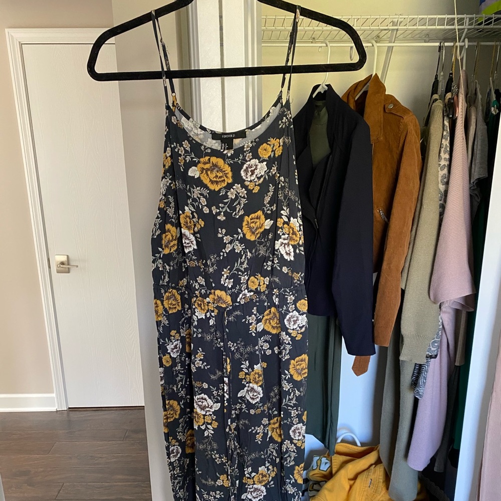 Navy Jumpsuit